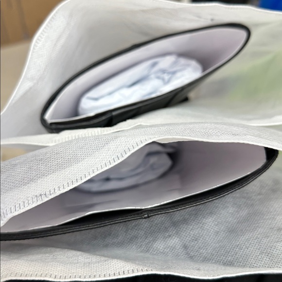 Sam Edelman Sylvia Boot in Black leather knee high heeled pointed toe - Picture 7 of 10